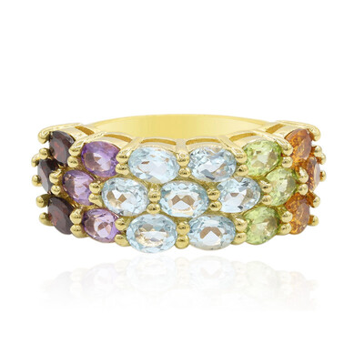 Bague en argent et Grenat