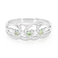 Bague en argent et Alexandrite du Brésil