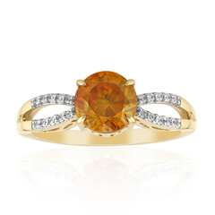 Bague en or et Sphalérite