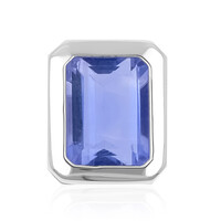 Pendentif en argent et Fluorite à couleur changeante