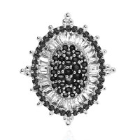 Bague en argent et Topaze blanche (Dallas Prince Designs)