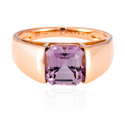 Bague en or et Diaspora rose (AMAYANI)