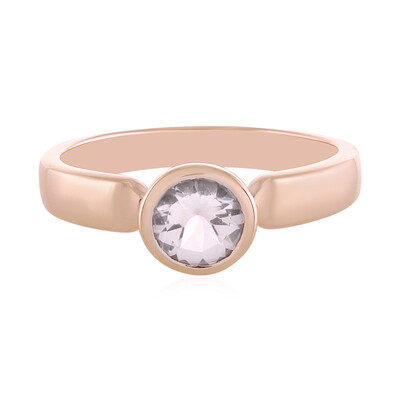 Bague en argent et Morganite