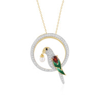 Collier en argent et Grenat d'Inde
