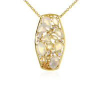 Collier en argent et Opale Welo
