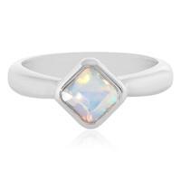 Bague en argent et Opale Welo