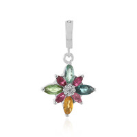 Pendentif en argent et Tourmaline