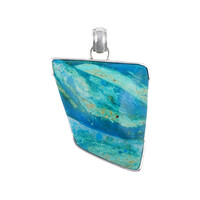 Pendentif en argent et Opale d'Atacama (Bali Barong)