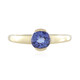 Bague en or et Tanzanite AAA