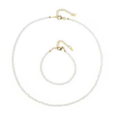 Parure en argent et Zircon