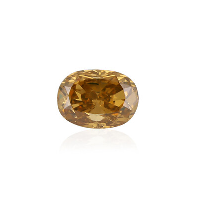 Gemme et Diamant orange SI2 0,25 ct