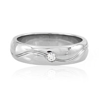 Bague en platine et Diamant Flawless (F) (LUCENT DIAMONDS)