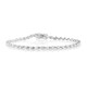 Bracelet en argent et Topaze blanche