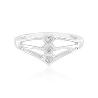 Bague en argent et Diamant I2 (I)