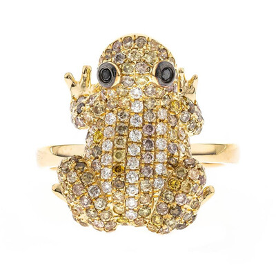 Bague en or et Diamant fancy SI2 (CIRARI)