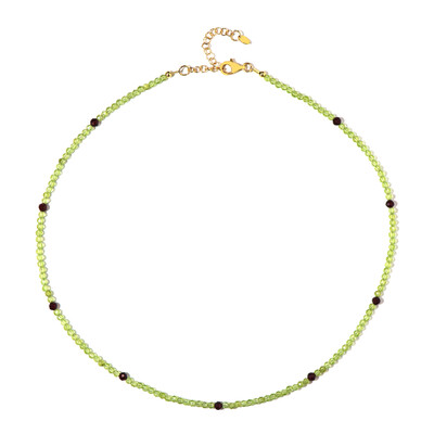 Collier en argent et Péridot