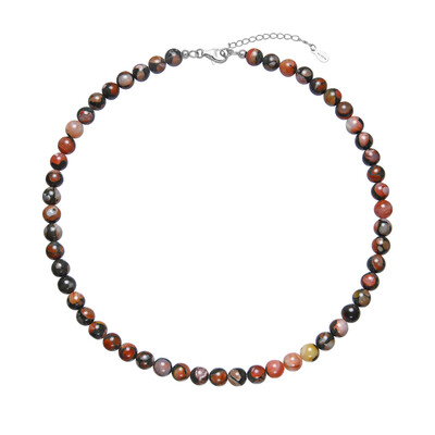 Collier en argent et Agate