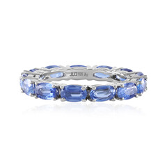 Bague en argent et Kyanite du Népal
