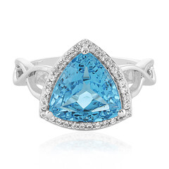 Bague en argent et Topaze de Marambaia (PHANTASIA)