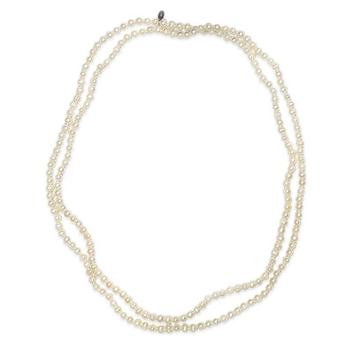 Collier en argent et Perle de culture d'eau douce (TPC)