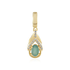 Pendentif en argent et Grandidierite
