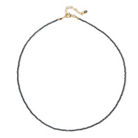 Collier en argent et Hématite noire