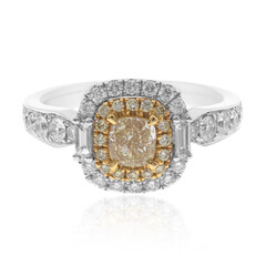 Bague en or et Diamant SI jaune (CIRARI)