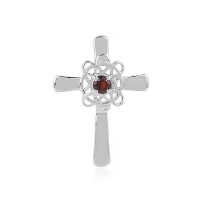 Pendentif en argent et Grenat du Mozambique