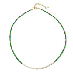 Collier en argent et Opale Welo