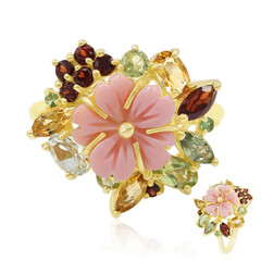 Bague en argent et Nacre