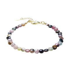 Bracelet en argent et Tourmaline