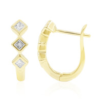 Boucles d'oreilles en or et Diamant SI1 (G)