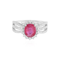 Bague en or et Rubis du Mozambique