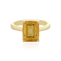 Bague en argent et Citrine
