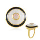 Bague en argent et Opale Welo