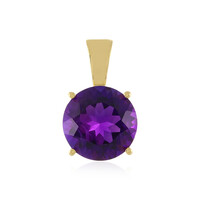 Pendentif en argent et Améthyste du Maroc