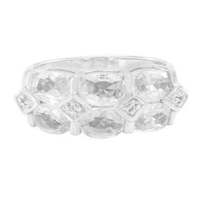 Bague en argent et Zircon