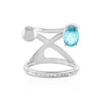Bague en argent et Zircon de Ratanakiri (de Melo)