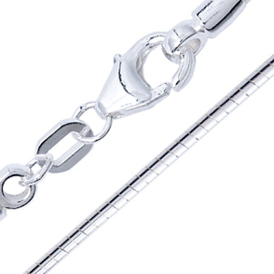 Chaîne maille Oméga - 45cm - 5,8 g