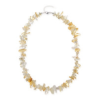 Collier en argent et Citrine
