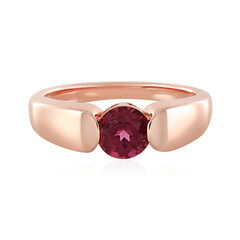Bague en argent et Grenat du Malawi