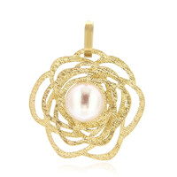 Pendentif en or et Perle de culture d'eau douce