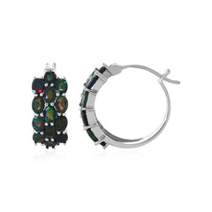 Boucles d'oreilles en argent et Opale Mezezo