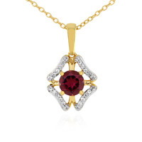 Collier en argent et Grenat de Lindi