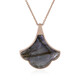 Collier en argent et Labradorite pourpre de Maniry (KM by Juwelo)