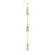 Collier en or et Diamant champagne I2 (de Melo)