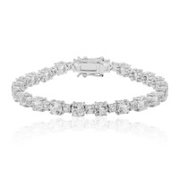 Bracelet en argent et Topaze blanche