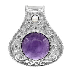 Pendentif en argent et Améthyste