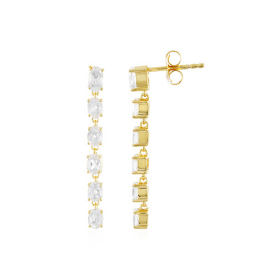 Boucles d'oreilles en argent et Zircon
