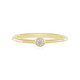 Bague en argent et Diamant I2 (H)